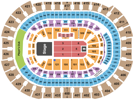 Capital One Arena Jingle Ball Seating Chart